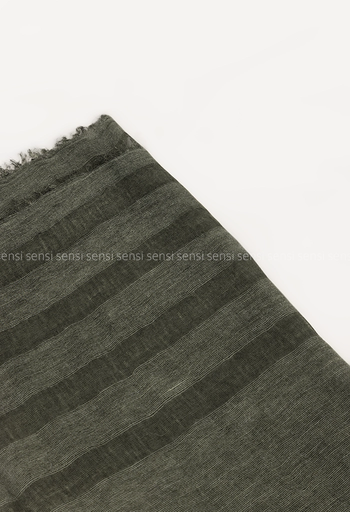 شال نخی لینن لبه ریش کد1004217